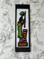 Hanging Wood and Ankara Pictures