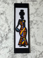 Hanging Wood and Ankara Pictures